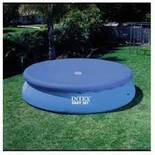 Protégez votre piscine de la saleté et des insectes en la recouvrant de cette bâche. Intex Winter Pool Cover For Round Pool 3 66m Amazon De Kuche Haushalt