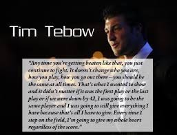 Submitted 3 years ago by styles666. Inspirational Quotes From Tim Tebow Quotesgram