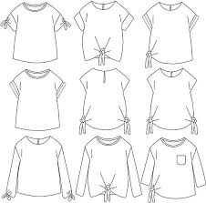 Patron De Couture Top Peony Pdf 3 12a Patron De Couture Blouse Sewing Patterns Girls Patron