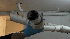 To add a sink drain in a basement. Bathtub Kitchen Sink Drain Line Replacement Via Basement Plumber Nightmare Youtube