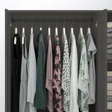 Brimnes Wardrobe With 3 Doors Gray 46 1 8x74 3 4 Ikea In 2020 Brimnes Wardrobe Ikea Brimnes Wardrobe Brimnes