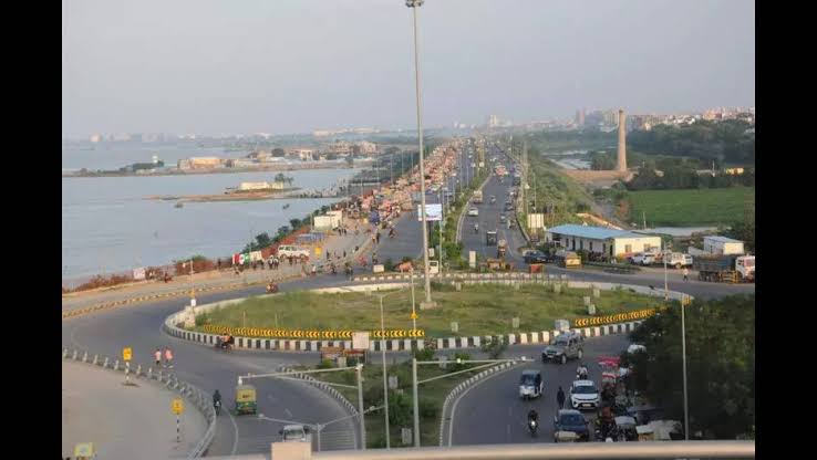 JP Ganga Path (Patna Marine Drive), AI generated