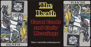 October 23 to november 22 Death Tarot Card Tarot Card Meanings Spirituality Awakening