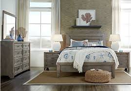 Sandy Lane Driftwood 5 Pc Queen Panel Bedroom King Size Bedroom Furniture Sets Bedroom Sets Furniture King Bedroom Sets Queen