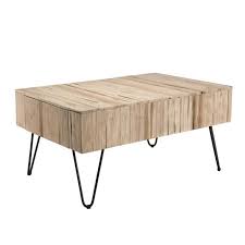 Tuto réalisation d'une table basse en chêne massif avec tiroir dissimulé. Table Basse Ethnique En Bois Teck Massif Naturel Pieds Epingles Scandi En Metal L 90 X L 60 Cm Achat Vente Table Basse Table Basse Ethnique En Bois