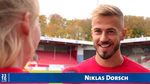 Niklas dorsch (niklas bernd dorsch, born 15 january 1998) is a german footballer who plays as a central defensive midfielder for german club 1. Niklas Dorsch Vor Dem Auswartsspiel Beim 1 Fc Koln Youtube