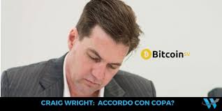 Craig Wright: offerta di patteggiamento nella causa COPA