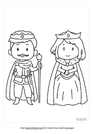 King And Queen Coloring Pages Free Fairytales Stories Coloring Pages Kidadl
