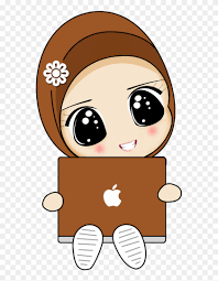Gambar kartun muslim ayah ibu dan anak seputar dunia anak. Cartoonist Muslim Islamic Clipart Gambar Kartun Muslimah Cute Free Transparent Png Clipart Images Download