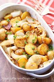 Roasted Potatoes And Onions Healthy Recipes Roasted Potatoes And Onions Roasted Potato Recipes Recipes