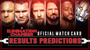 Wwe elimination chamber 2021 is an upcoming wwe network event and the 11th annual event developed under the elimination chamber chronology. Wwe Elimination Chamber 2019 Predictions