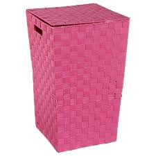 Panier A Linge Rose Paniers A Linge Et Lingeres La Foir Fouille