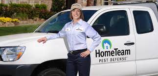 When it comes to your lawn most people want it to look good. Technician By Company Truck3 Hometeam Pest Defense