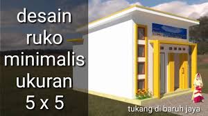 Di kamar mandi minimalis ukuran 1 x 2 meter ini tersedia juga tempat penyimpanan kamar mandi di balik pintu untuk handuk dan baju. Desain Ruko Ukuran 5 X 5 Meter Youtube