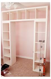 Ikea Expedit Turned Into A Great Shelving Unit With Desk Storage Room Organization Shelves Ikea Hacks Storageroomo Ikea Expedit Kallax Ikea Ikea Storage