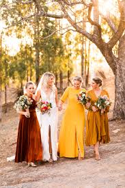 Bridesmaid Mismatch Dresses Burnt Orange Mustard And Gold In 2020 Yellow Bridesmaid Dresses Mismatched Mustard Yellow Bridesmaid Dress Mustard Bridesmaid Dresses
