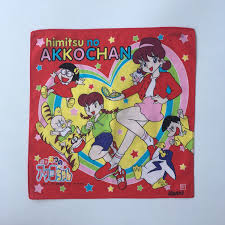 Vintage90s Himitsu No Akko-chan Cartoon / Anime Handkerchief - Etsy Hong  Kong