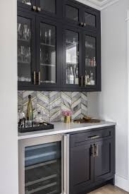 31 white kitchen cabinets ideas in 2020. Black White And Gold Butler S Pantry By A List Interiors Lookbook Dering Hall In 2020 Home Bar Designs Bars For Home Home Wet Bar