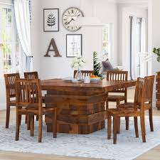 With over 200 dining room furniture designs you are sure to find a table to fit your personality. Modern Simplicity Rustic Wood Dining Room Table And Chair Set