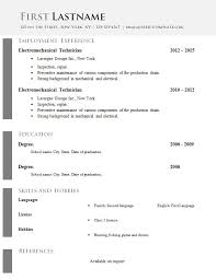 Curriculum Vitae Templates Doc Format 618 624 Get A Free Cv