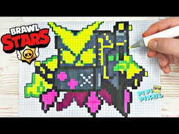 4.9 out of 5 stars 1,350. Riko Brawl Stars Pixel Art Rikoshet Youtube