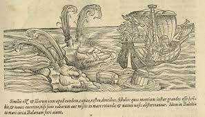 Sushestva Iz Historia Animalium 1551 87 Sea Monsters Woodcut Art