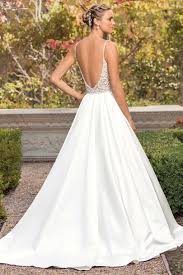 Style 2347 Arielle Candlelight Silver Wedding Dresses Beaded Wedding Dresses Satin A Line Wedding Dress