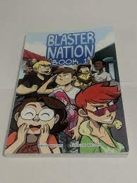 BLASTER NATION Book 1 By Leslie & Brad Brown! Manga Anime Graphic Novel  Comic 9780989337045 | eBay