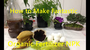 how to make organic fertilizer for your