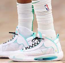 While the charlotte hornets furiously fight for the final playoff spot in the east, their star player hit up the sneaker boutiqu. Kicks On Court The Air Jordan 34 In Action Nice Kicks