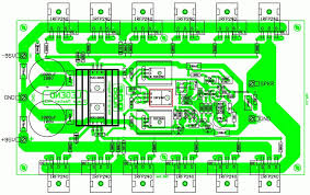 500w Audio Amplifier Circuit Diagram Pcb 500w Rms Power Amplifier Pcb Design And Layout 500w Audio Amp Audio Amplifier Power Amplifiers Electronics Circuit