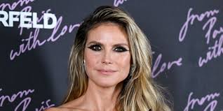 Heidi Klum Frees the Nipple in Completely Sheer Lace Dress