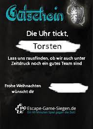 Die gutscheinsumme ist individuell anpassbar. Escape Game Siegen Gutschein Gutscheinkauf