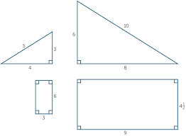 Select two different pairs of congruent triangles from the diagrams below. Scale Drawings And Similarity