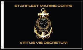 Starfleet Marine Flag Home Flags Sfmc Flag Star