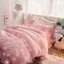 Image Shared By Bambi Find Images And Videos About Pink Home And Room On We Heart It The App To Get Lost Pink Bedroom Decor Pink Bedrooms Fluffy Bedding