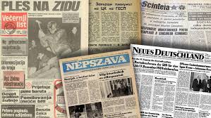 Many climbed the wall at berlin's brandenburg gate, chipping away at the wall itself with hammers west berlin became an island surrounded by communist east germany. How The Press In Eastern Europe Reacted To The Fall Of The Berlin Wall Culture Arts Music And Lifestyle Reporting From Germany Dw 08 11 2019