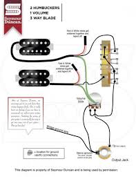 Options for north/south coil tap, series/parallel & more. Wiring Diagram 2hh 1 Volume 3 Way Blade Switch No Tone Seymour Duncan User Group Forums