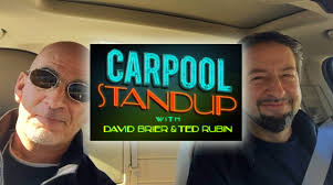 Carpool Standup with Ted Rubin. And Me. In a Car. Laughing.