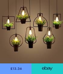 Ceiling Lights Chandeliers Home Furniture Diy Ebay Modern Ceiling Lamps Diy Pendant Light Iron Lighting