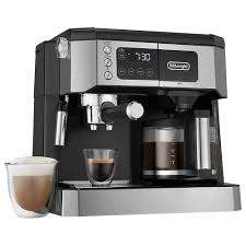 Amazon.com: De'Longhi All-in-One Combination Coffee Maker & Espresso  Machine + Advanced Adjustable Milk Frother for Cappuccino & Latte + Glass  Coffee Pot 10-Cup, COM532M: Home & Kitchen