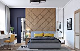 Pin By Spaces Interiors On Living Room Bedroom Bed Design Bad Room Design Bedroom False Ceiling Design