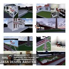 ( 1 & 2 lantai ) gambar layout denah. 085856528717 Jasa Arsitek Rumah 1 Lantai In 2021