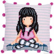 This will open the the pattern in a new window. Vervaco Buy Cross Stitch Kit Cushion Gorjuss The Words Stamped Diy