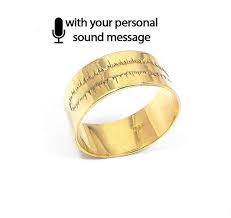 Sterling Silver Soundwave Ring Gold Plated Waveform Ring Sound Wave Ring Heartbeat Sonogram Ultrasound Ring Soundwave Jewelry Gold Rings Wave Ring