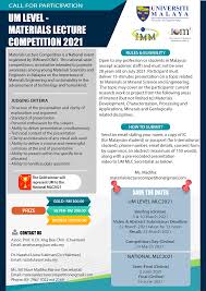 A subreddit for malaysia and all things malaysian. Centre Of Advanced Materials University Of Malaya Publicacoes Facebook