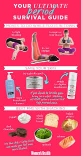 Your Ultimate Period Survival Guide Period Hacks Remedies For Menstrual Cramps Health Remedies