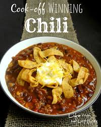 Easy Cook Off Winning Chili In The Crock Pot Life With My Littles Recipe Recipes Chilli Recipes Pot Recipes