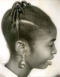 My Grandmother Used To Wear Two Braids Looped Over The Top Of Her Head And I Wondered Whether I Coul Natural Hair Styles African Hairstyles Afro Textured Hair
