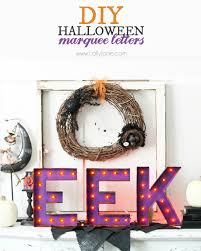 Check spelling or type a new query. Diy Halloween Marquee Letters Eighteen25